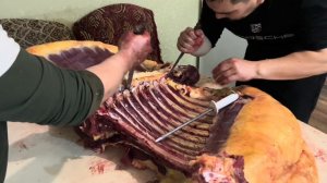 Разделка мяса ( согым ) .  🐎🐎🐎.  #жылкы #коневодство #айгыр #жеребец #лошади #