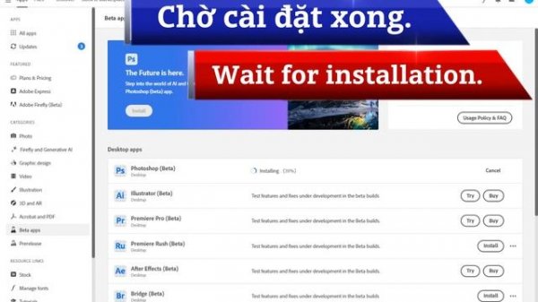 "SOMETHING WENT WRONG. Please try again". Error in Generative Fill