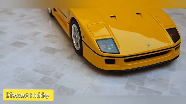 1/18 Gt Spirit Ferrari F40 Yellow GT839 смотреть онлайн