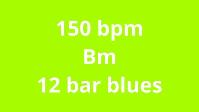 150 bpm tempo ' 12 bar blues Bm ' metronome 4/4 смотреть онлайн