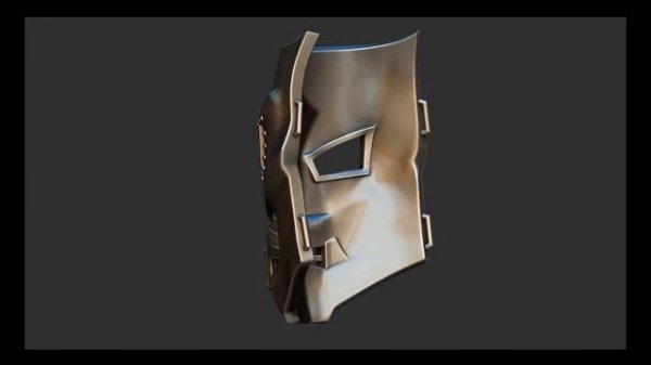 3D Model Doom mask Helmet Marvel Cosplay 3D print model at 3DExport.com