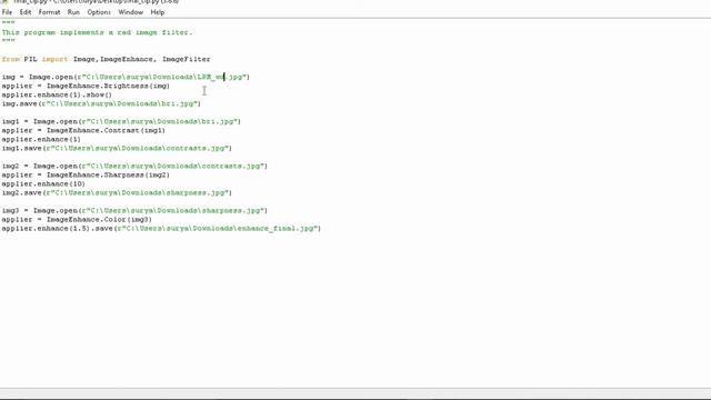 "Image Filter using Python, Pillow library" смотреть онлайн