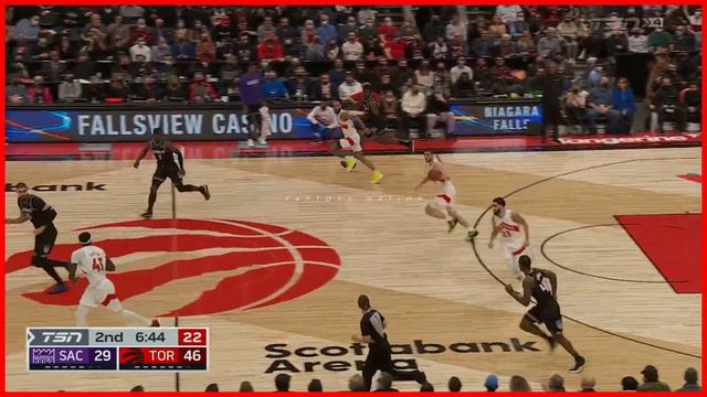 Gary Trent Jr MONSTER Slam Dunk! | Raptors vs Kings | Dec 13, 2021 | 21-22 Season смотреть онлайн