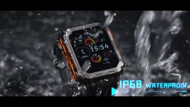 The indestructible smartwatch. C20 Pro smartwatch смотреть онлайн