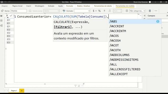Como fazer comparação com o dia anterior - Power BI смотреть онлайн
