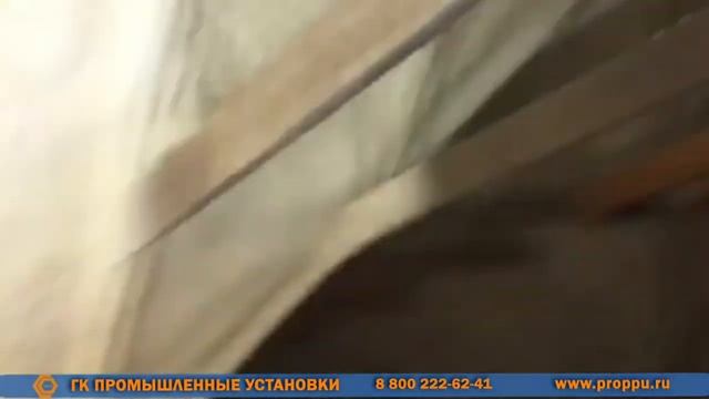 Утепление мансарды сКротовка на оборудовании Промус смотреть онлайн