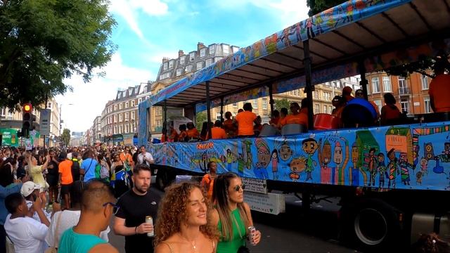 Notting Hill Carnival 2022 Festival, Carnival Party, 4K