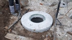 Септик 3 кольца за пол дня, своими руками ??