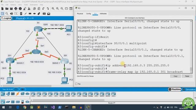 15 - Configuration Frame Relay multipoint darija OSPF смотреть онлайн