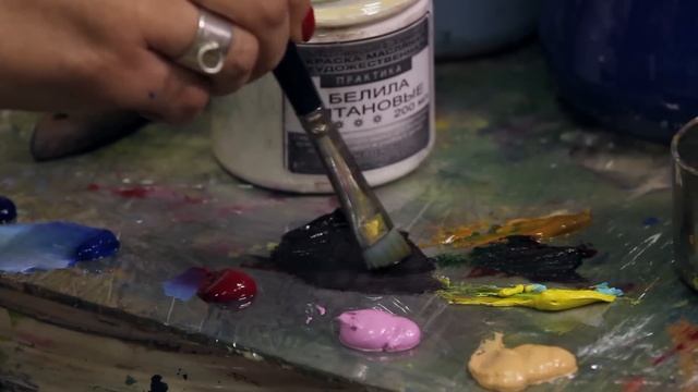 ? Рисуем маслом. Мастер класс по живописи. Рисуем цветы смотреть онлайн