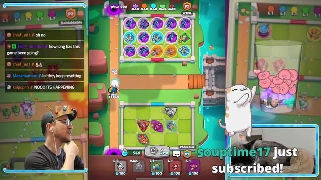 WORLD RECORD *Wave 239* in RUSH ROYALE CO OP! смотреть онлайн