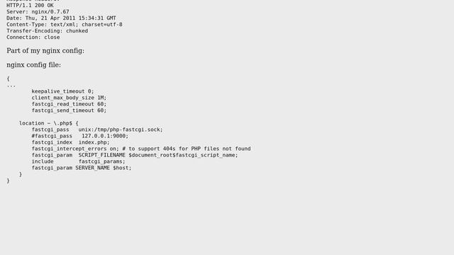 DevOps & SysAdmins: nginx does not close socket смотреть онлайн