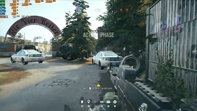 Benchmark Rainbow Six Siege on ATHLON X4 смотреть онлайн