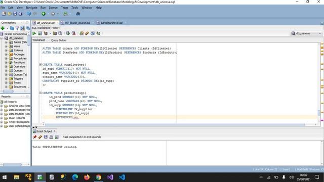 Como fazer FK(Foreign Key) em Oracle XE смотреть онлайн