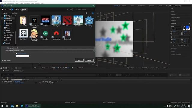 Adobe After Effects CC Tutorial : EP07 การ Export Render เป็น mp4 เพื่อไปใช้งาน смотреть онлайн
