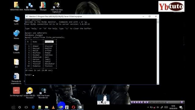 Base des données partie 24 récuperer avec tableau associatif BD en php ybrahyma yaya смотреть онлайн