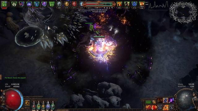 Impending Doom Pathfinder VS Uber Uber Elder w/ Maven Path of exile 3.22 Trial of the Ancestor смотреть онлайн