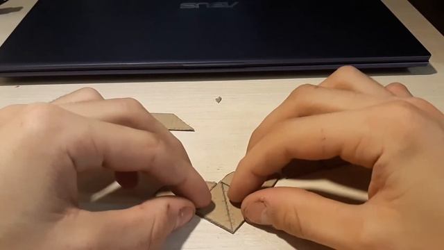 Головоломка Разбитое сердце из картона своими руками.Пробую решить