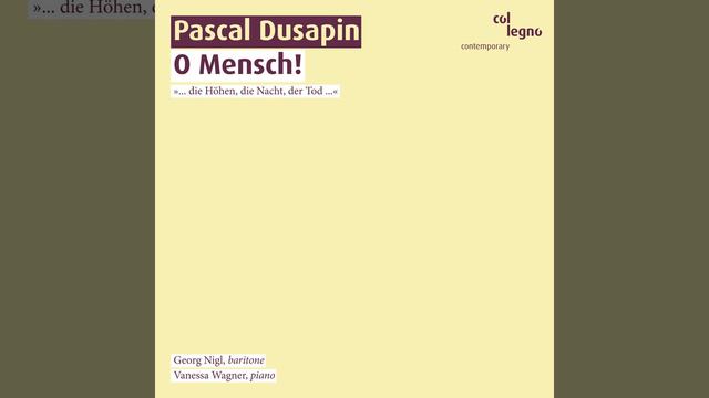 Zürnt mir nicht - Erstes Zwischenspiel смотреть онлайн
