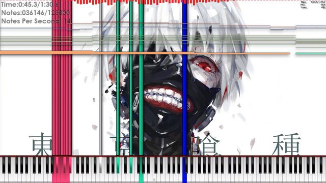 [Black MIDI] Tokyo Ghoul - Unravel | Exactly 123K Notes | 29FroilanJR смотреть онлайн