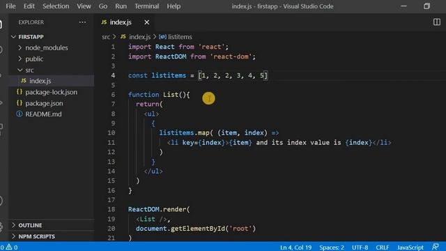 Lists and Keys in React.js | Use Map method with JSON Data Array in React Js in Hindi 2021 смотреть онлайн