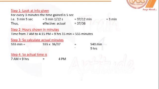 Quantitative Aptitude: Clock Problems (concept 3) смотреть онлайн