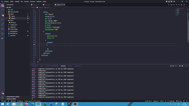 Criando tela de login com Chakra UI e Next.JS - Parte 02 смотреть онлайн