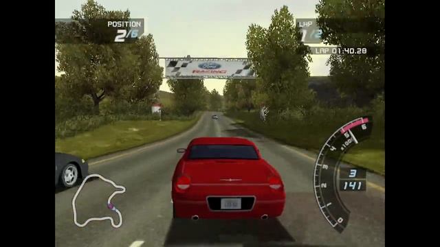 Ford Racing 3 - Ford Thunderbird LTD Edition 2003 смотреть онлайн