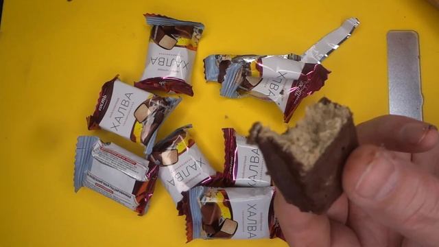 Взял на пробу Конфеты Халва Подсолнечная Глазированная смотреть онлайн