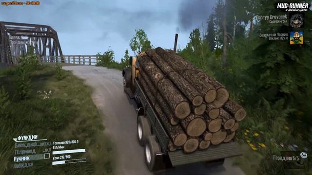 ? Spintires: MudRunner Карта «Делянка Дьявола» смотреть онлайн