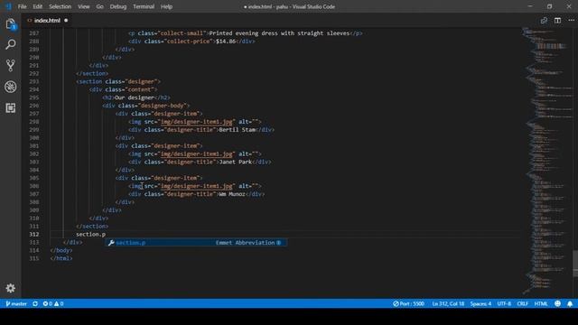 Верстка сайта c psd (часть 2). HTML-разметка ч.2 смотреть онлайн