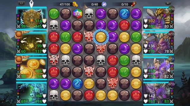 Gems of War New Player Guide 1: Gem matching logic beginner tips смотреть онлайн
