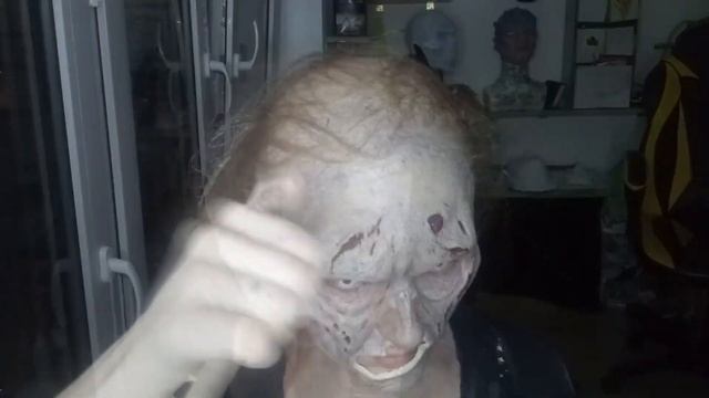 Zombie prosthetic makeup / Грим зомби из Ходячих мертвецов смотреть онлайн