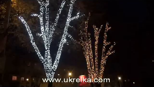 Уличная светодиодная гирлянда нить с мерцанием (флэш) смотреть онлайн