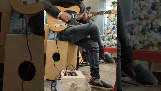 Testing VOX mini3 G2 guitar amp with fender telecaster #voxminiamp #fender #telecaster #guitartone смотреть онлайн