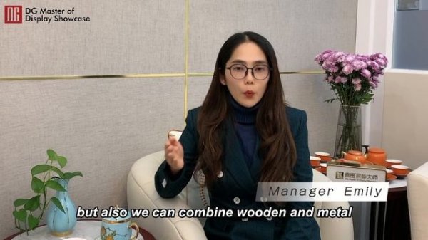 Can DG display showcase make wooden showcase?