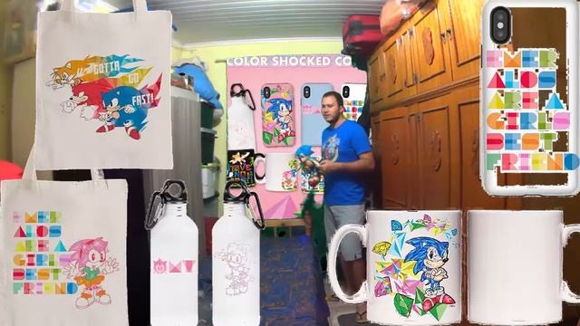 SEGA Shop Color Shoked Collection Sonic Mania Toys смотреть онлайн