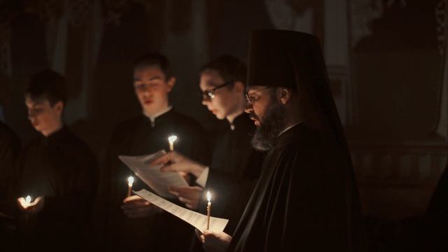 Рождественский Трипеснец и полиелей св. прав. Иоанну Кронштадскому. смотреть онлайн