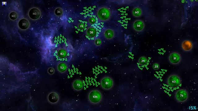 Galcon Fusion. Tormenting the PC AI смотреть онлайн