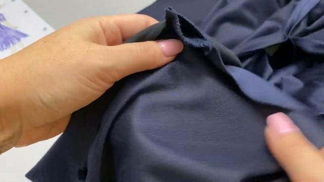 Обработка кармана в боковом шве на платье из бархата смотреть онлайн