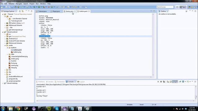 Android Game Development in Java - Part 9.2: Implementing Buttons смотреть онлайн