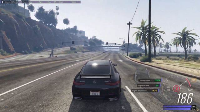 GTA V Mercedes-AMG GT 63 S смотреть онлайн