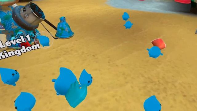 Playing "BlobkinBlaster" VR Game By BraveLunch - SideQuest - Oculus Quest 2 Virtual Reality Headset смотреть онлайн