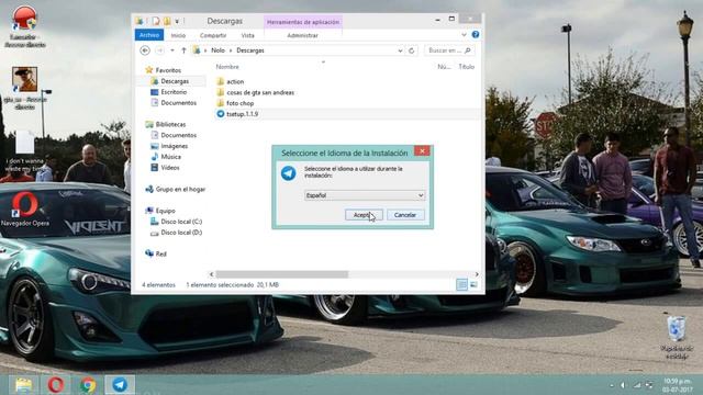 COMO DESCARGAR E INSTALAR TELEGRAM PARA PC 2017 GRATIS смотреть онлайн