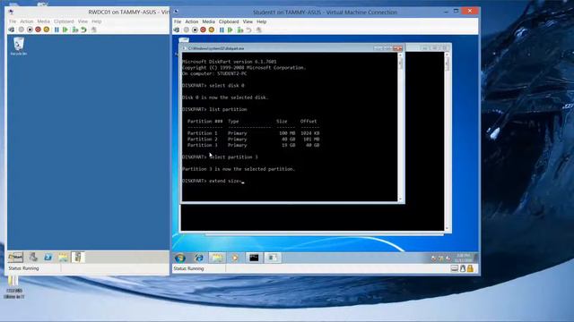 70 680 Lab 6 6 2 Extending a Basic Disk Partition смотреть онлайн