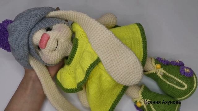Зайка в стиле Тильда/Мастер класс?/Видео-обзор зайка тильда крючком #зайкавстилетильда смотреть онлайн