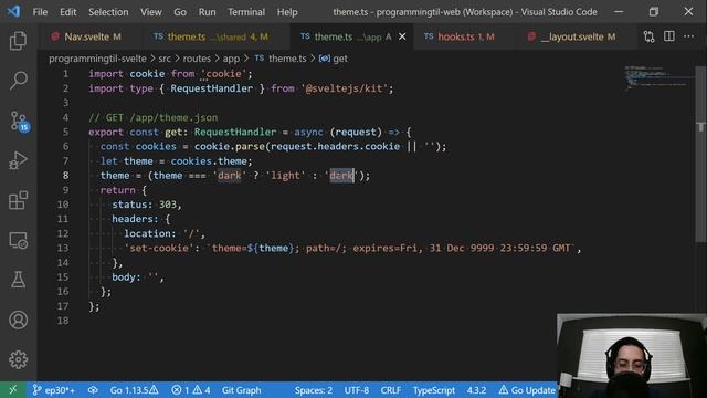 Dark Mode in SvelteKit with SSR! смотреть онлайн