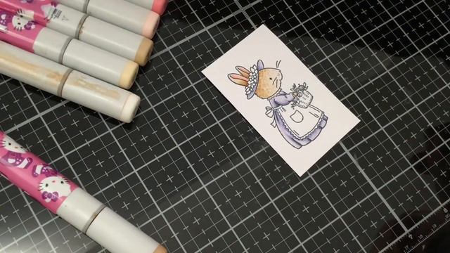 Hello Bluebird Release How to color a Storybook Bunny using Copic Markers смотреть онлайн