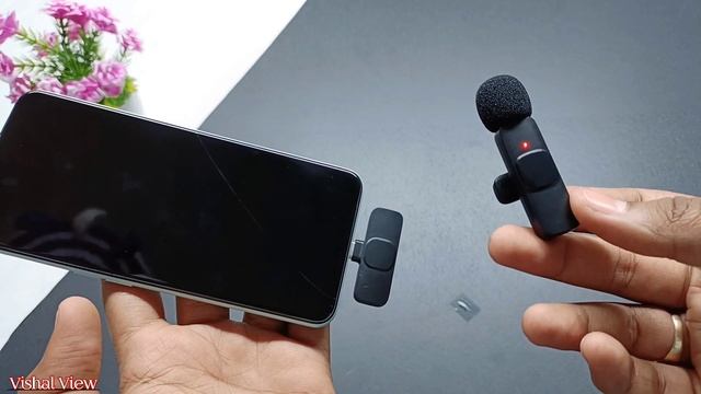 How to use Wireless Mic ?️ In Any Smartphone | Wireless Mic Connect to Mobile | Vishal View смотреть онлайн