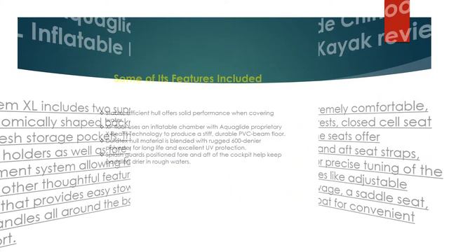 Aquaglide Chinook XP Tandem XL Inflatable Kayak review смотреть онлайн